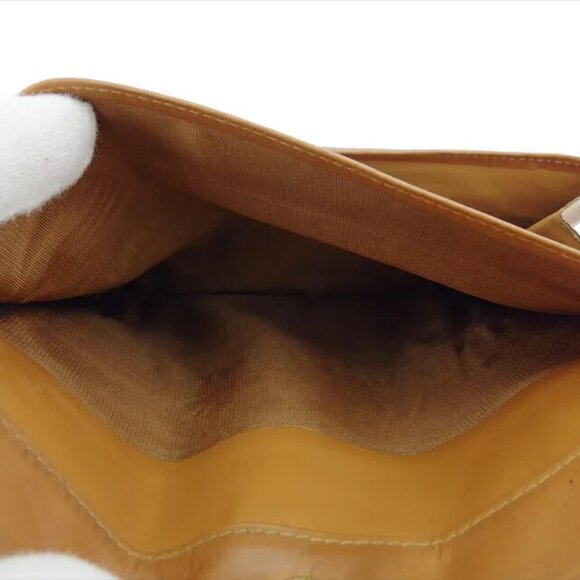 Celine long wallet macadam beige PVC x leather Authentic USED - Picture 7 of 11